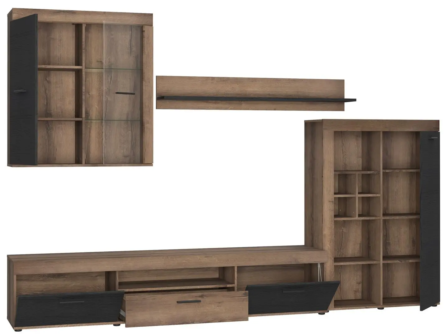 Living Fortuna Valentin 300x200.9x41 (Brown/Black) - 2