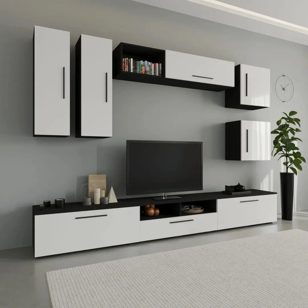 Living Haaus Kos V1 2.85m (Black/White Gloss)