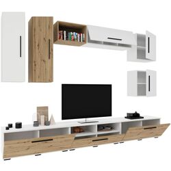 Гостиная Haaus Kos V1 2.85м (White/Artisan Oak) Thumb