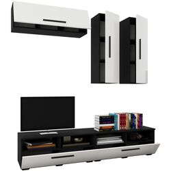 Living Haaus Kos V10 1.9m (Black/White Gloss) Thumb