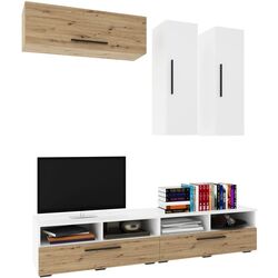 Гостиная Haaus Kos V10 1.9м (White/Artisan Oak) Thumb