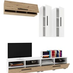 Гостиная Haaus Kos V10 1.9м (White/Artisan Oak) Thumb