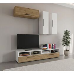 Гостиная Haaus Kos V10 1.9м (White/Artisan Oak) Thumb