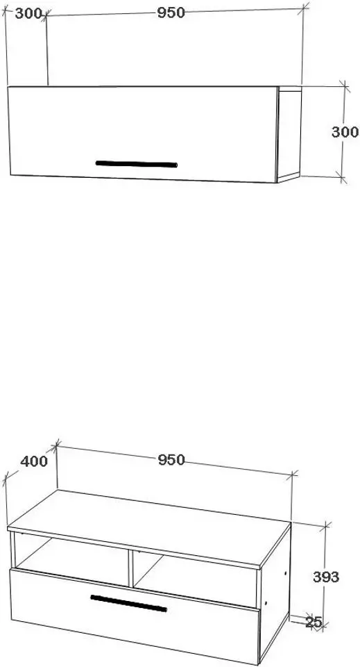 Гостиная Haaus Kos V11 0.95м (Anthracite/Artisan Oak)