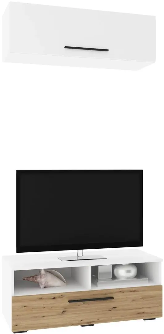 Living Haaus Kos V11 0.95m (White/Artisan Oak)