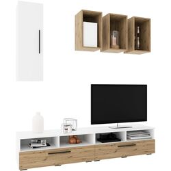 Гостиная Haaus Kos V12 1.9м (White/Artisan Oak) Thumb