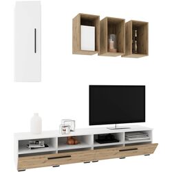 Гостиная Haaus Kos V12 1.9м (White/Artisan Oak) Thumb