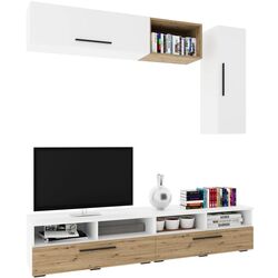 Гостиная Haaus Kos V13 1.9м (White/Artisan Oak) Thumb