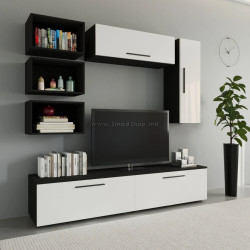 Living Haaus Kos V14 1.9m (Black/White Gloss)