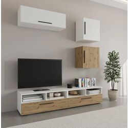 Гостиная Haaus Kos V15 1.9м (White/Artisan Oak) Thumb