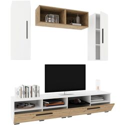 Living Haaus Kos V16 1.9m (White/Artisan Oak) Thumb
