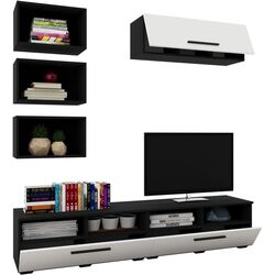 Living Haaus Kos V17 1.9m (Black/White Gloss) Thumb