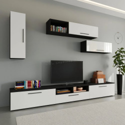 Living Haaus Kos V19 2.85m (Black/White Gloss)
