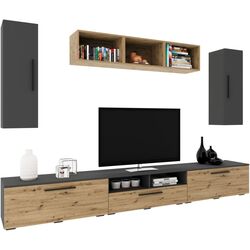 Living Haaus Kos V2 2.85m (Anthracite/Artisan Oak) Thumb