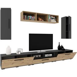 Living Haaus Kos V2 2.85m (Anthracite/Artisan Oak) Thumb