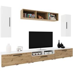 Гостиная Haaus Kos V2 2.85м (White/Artisan Oak) Thumb