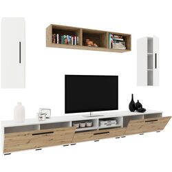 Гостиная Haaus Kos V2 2.85м (White/Artisan Oak) Thumb