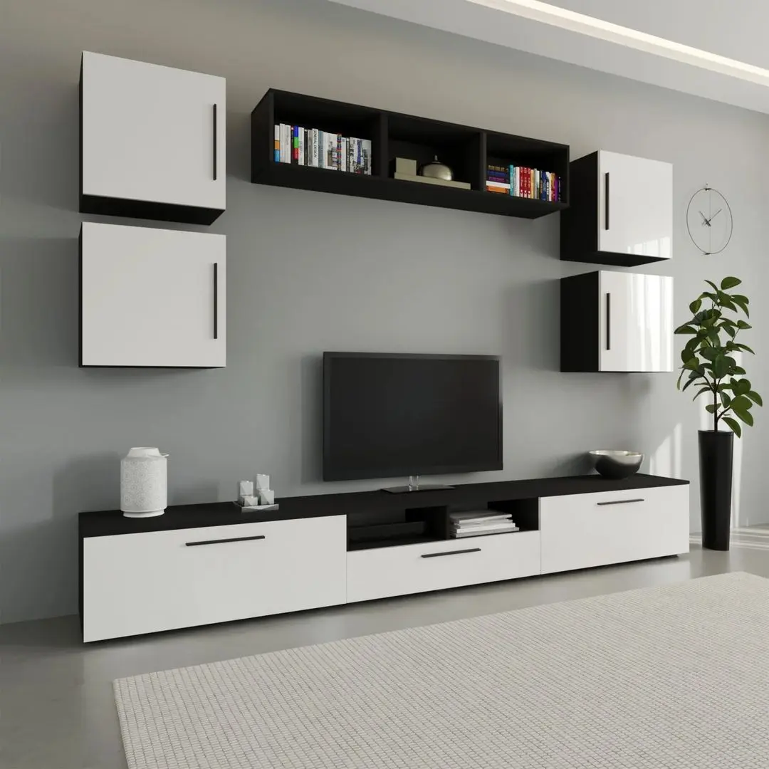 Living Haaus Kos V3 2.85m (Black/White Gloss)