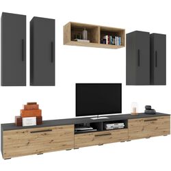 Living Haaus Kos V4 2.85m (Anthracite/Artisan Oak) Thumb