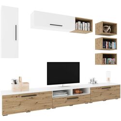 Гостиная Haaus Kos V5 2.85м (White/Artisan Oak) Thumb