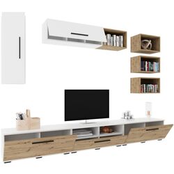 Гостиная Haaus Kos V5 2.85м (White/Artisan Oak) Thumb