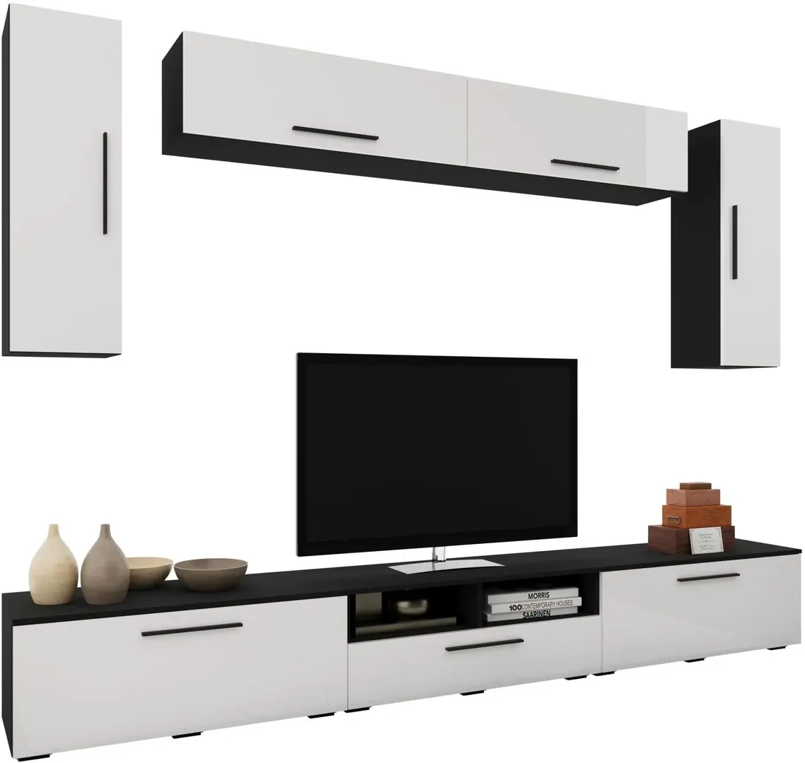 Living Haaus Kos V6 2.85m (Black/White Gloss) - 2