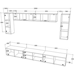 Living Haaus Kos V6 2.85m (Black/White Gloss) Thumb