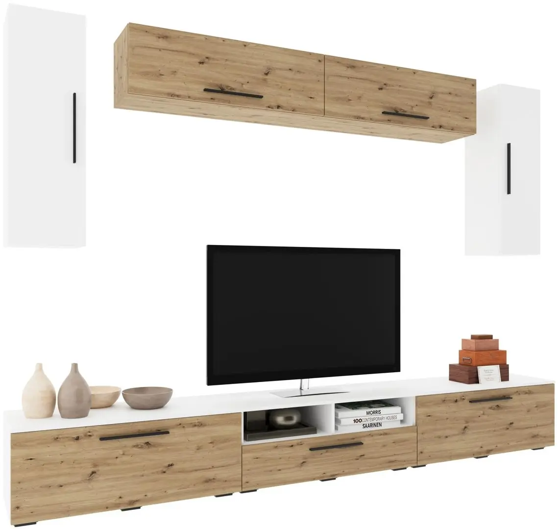 Living Haaus Kos V6 2.85m (White/Artisan Oak)