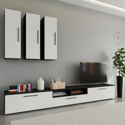 Living Haaus Kos V7 2.85m (Black/White Gloss)