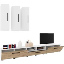 Гостиная Haaus Kos V7 2.85м (White/Artisan Oak) Thumb