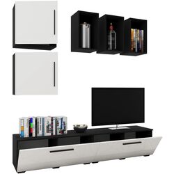 Living Haaus Kos V8 1.9m (Black/White Gloss) Thumb