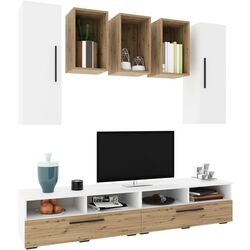 Гостиная Haaus Kos V9 1.9м (White/Artisan Oak) Thumb