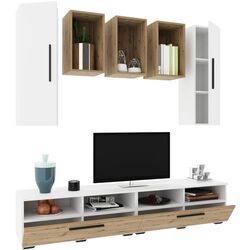 Гостиная Haaus Kos V9 1.9м (White/Artisan Oak) Thumb