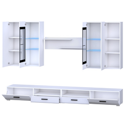 Living Halmar Lauren (White/White Gloss) Thumb