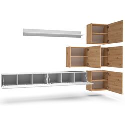 Living Halmar Lima 3.0m (White/Artisan Oak) Thumb