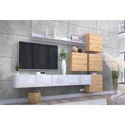 Living Halmar Lima 3.0m (White/Artisan Oak) Thumb