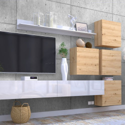 Living Halmar Lima 3.0m (White/Artisan Oak)