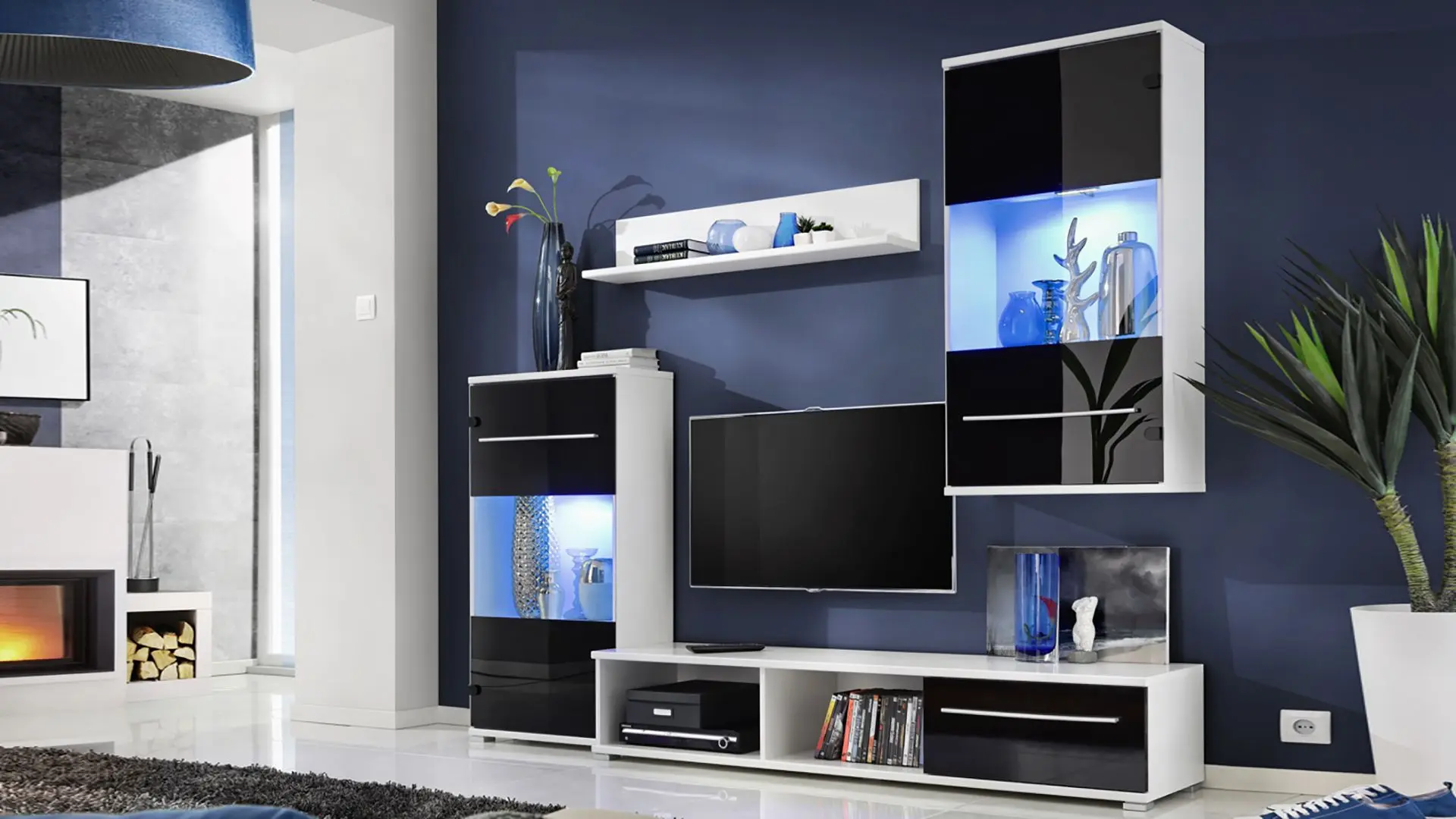 Living Halmar Lippi (Black/White) - 2