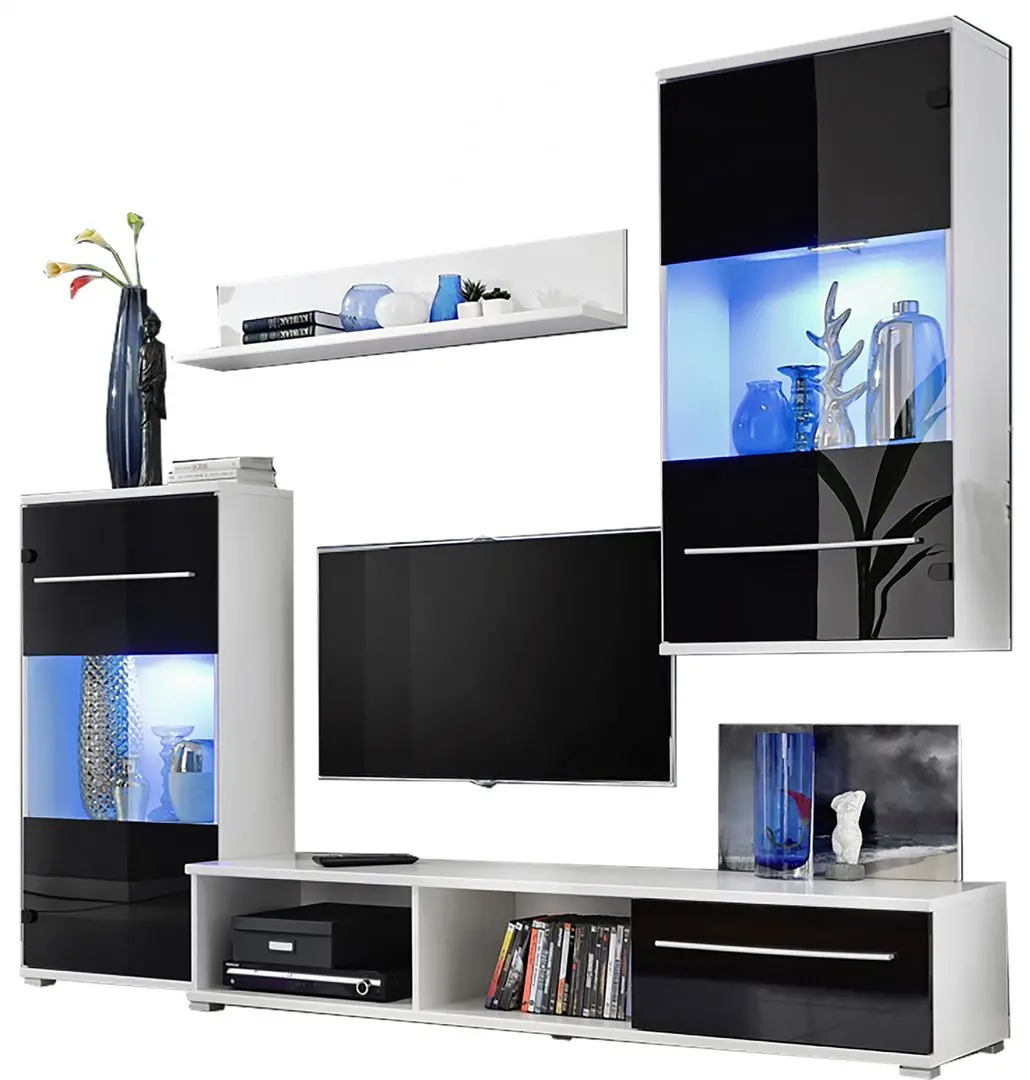 Living Halmar Lippi (Black/White)