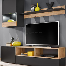 Living Halmar Mini (Matte Black/Artisan Oak)