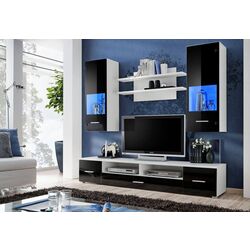 Living Halmar Reno (White/Black Gloss) Thumb