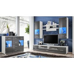 Living Halmar Reno (White/Graphite Gloss) Thumb