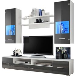 Living Halmar Reno (White/Graphite Gloss) Thumb