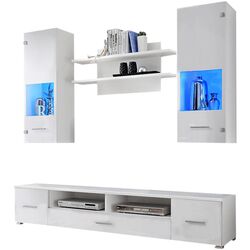 Living Halmar Reno (White/White Gloss) Thumb