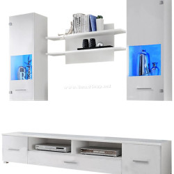 Living Halmar Reno (White/White Gloss)