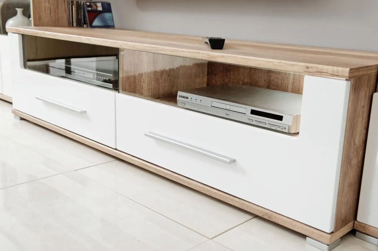 Living Halmar Saala 3 (Monument Oak/White Gloss) - 3