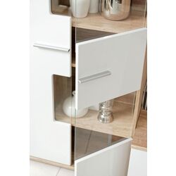 Living Halmar Saala 3 (Monument Oak/White Gloss) Thumb