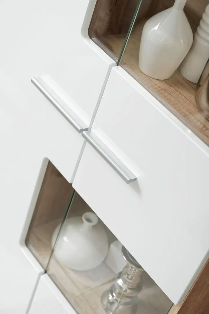 Living Halmar Saala 3 (Monument Oak/White Gloss) - 7