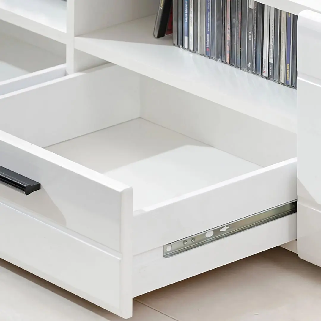 Living Halmar Switch 2.6m (White/White Gloss) - 3