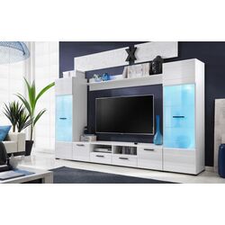 Living Halmar Switch 2.6m (White/White Gloss) Thumb